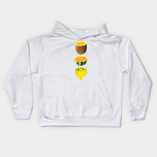 Mixed Fruits Kids Hoodie